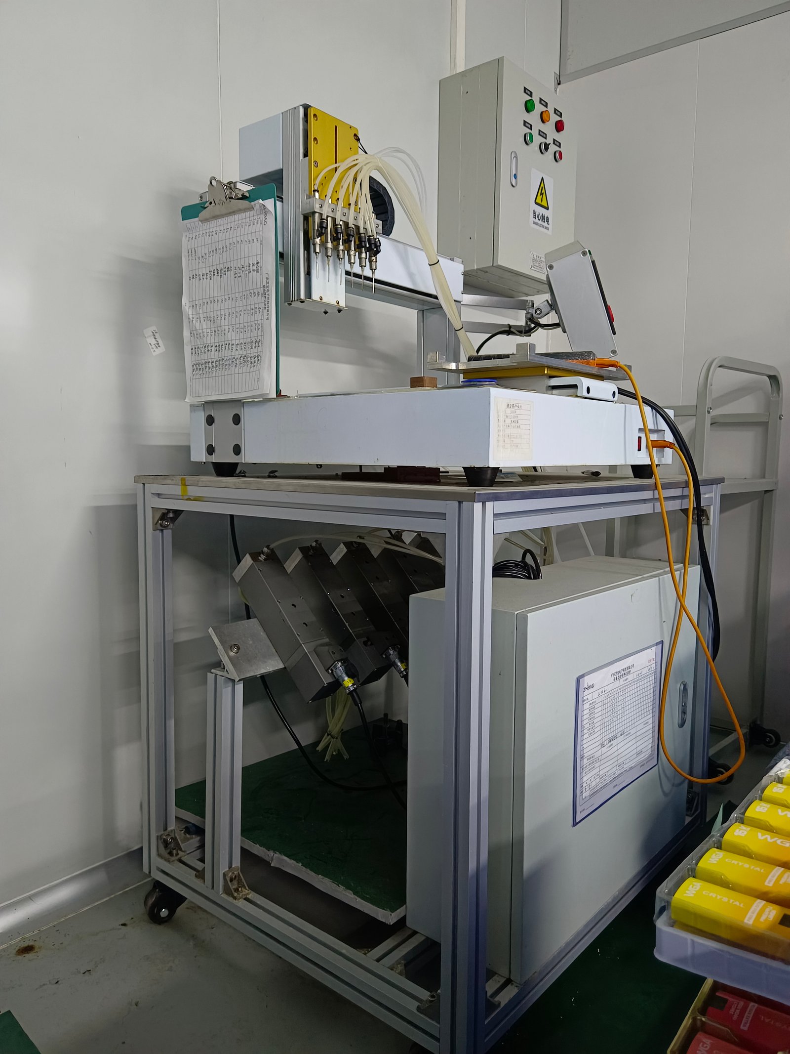  Smoke oil automatic mixer